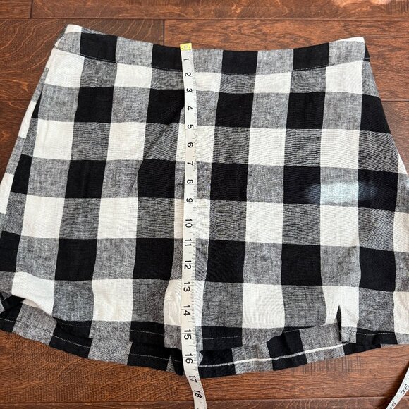 a new day Black and White Checkered Skort - Picture 8 of 11
